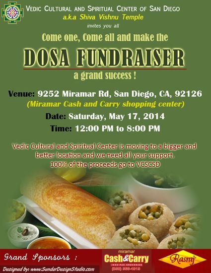 VCSCSD Fundraiser